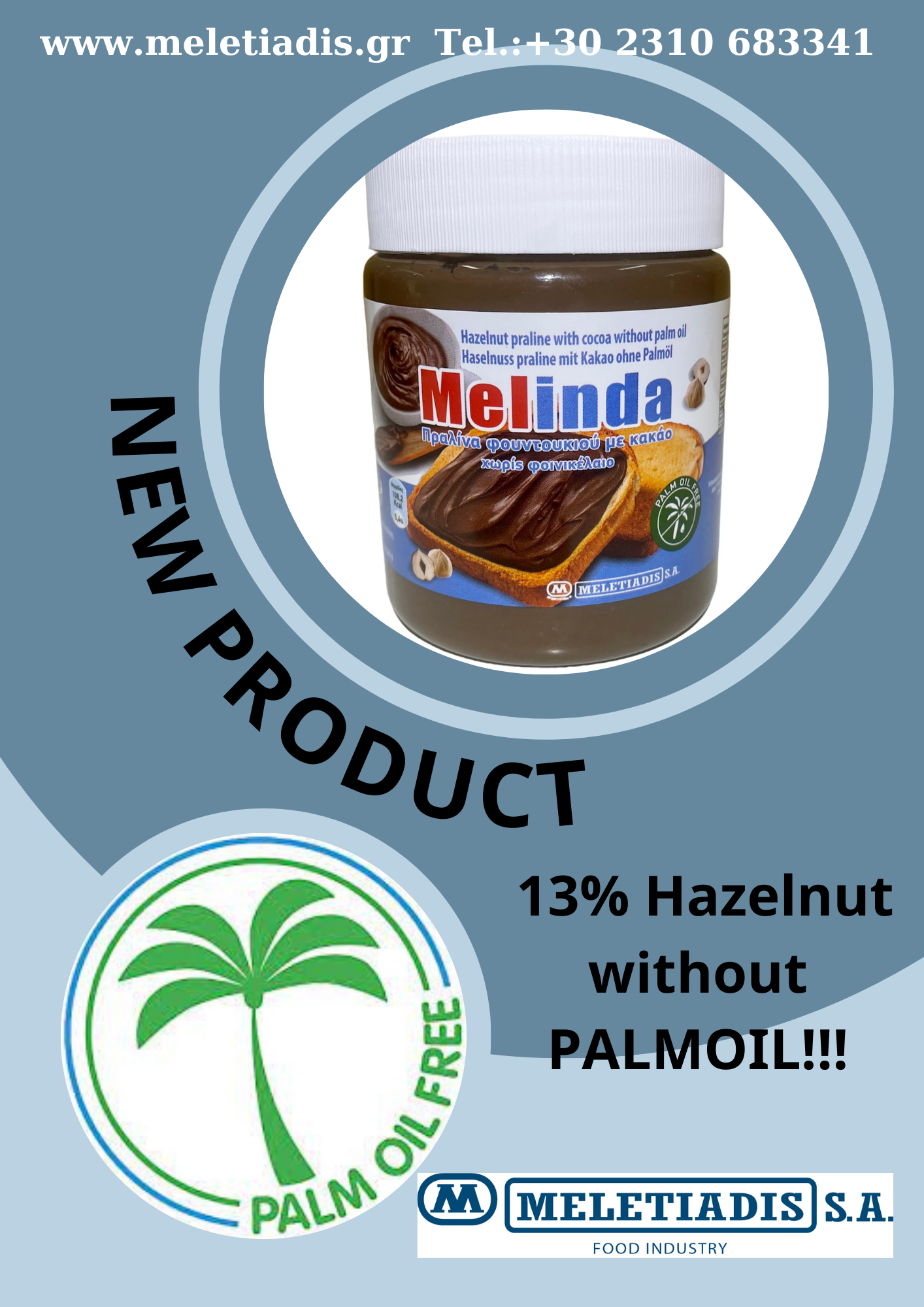 Melinda without palm oil